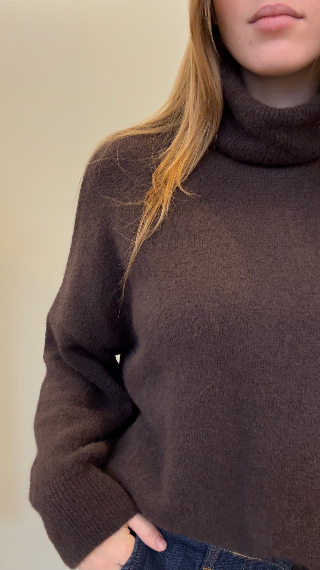 Maglione alpaca aura