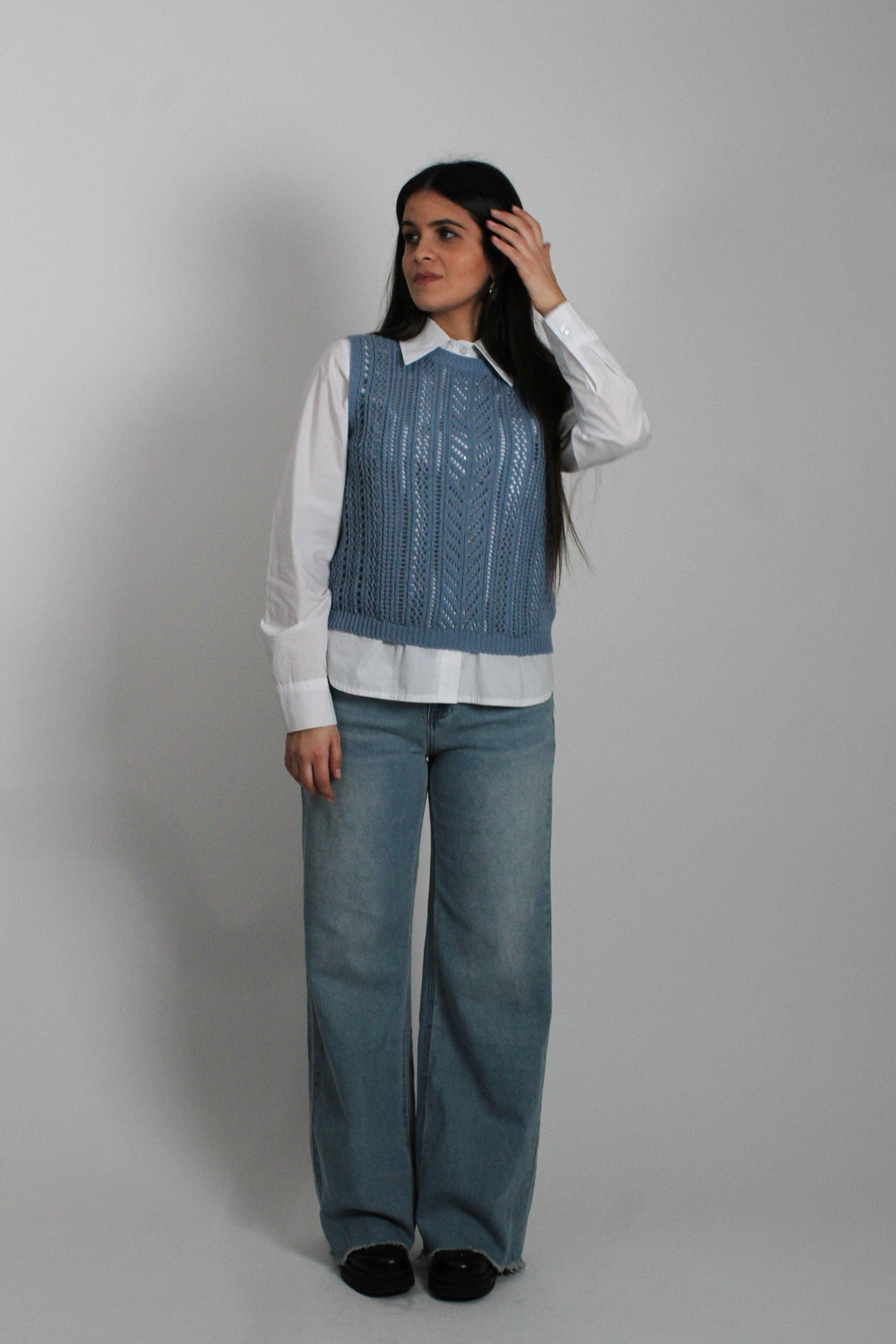 GILET TRAFORATO