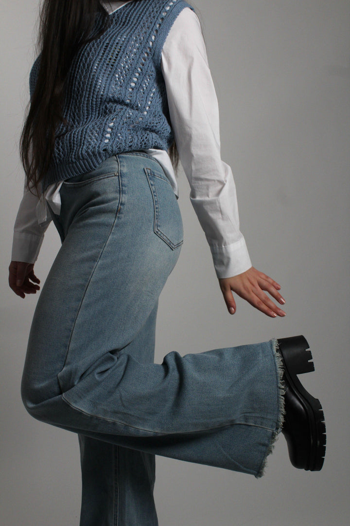 JEANS SFRANGIATO