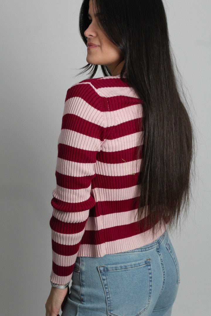CARDIGAN A RIGHE