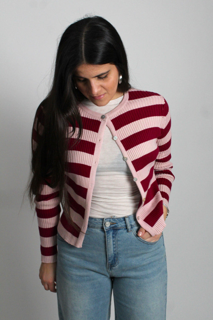 CARDIGAN A RIGHE