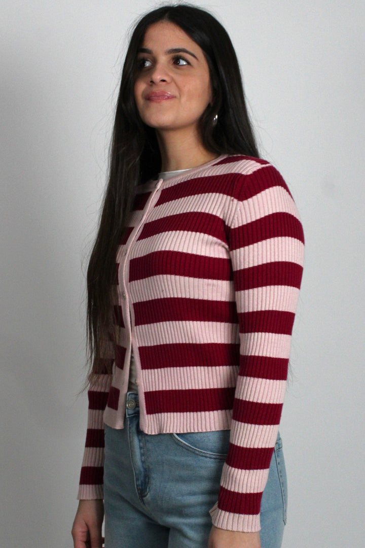 CARDIGAN A RIGHE