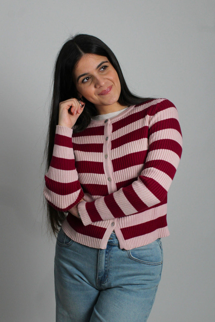 CARDIGAN A RIGHE