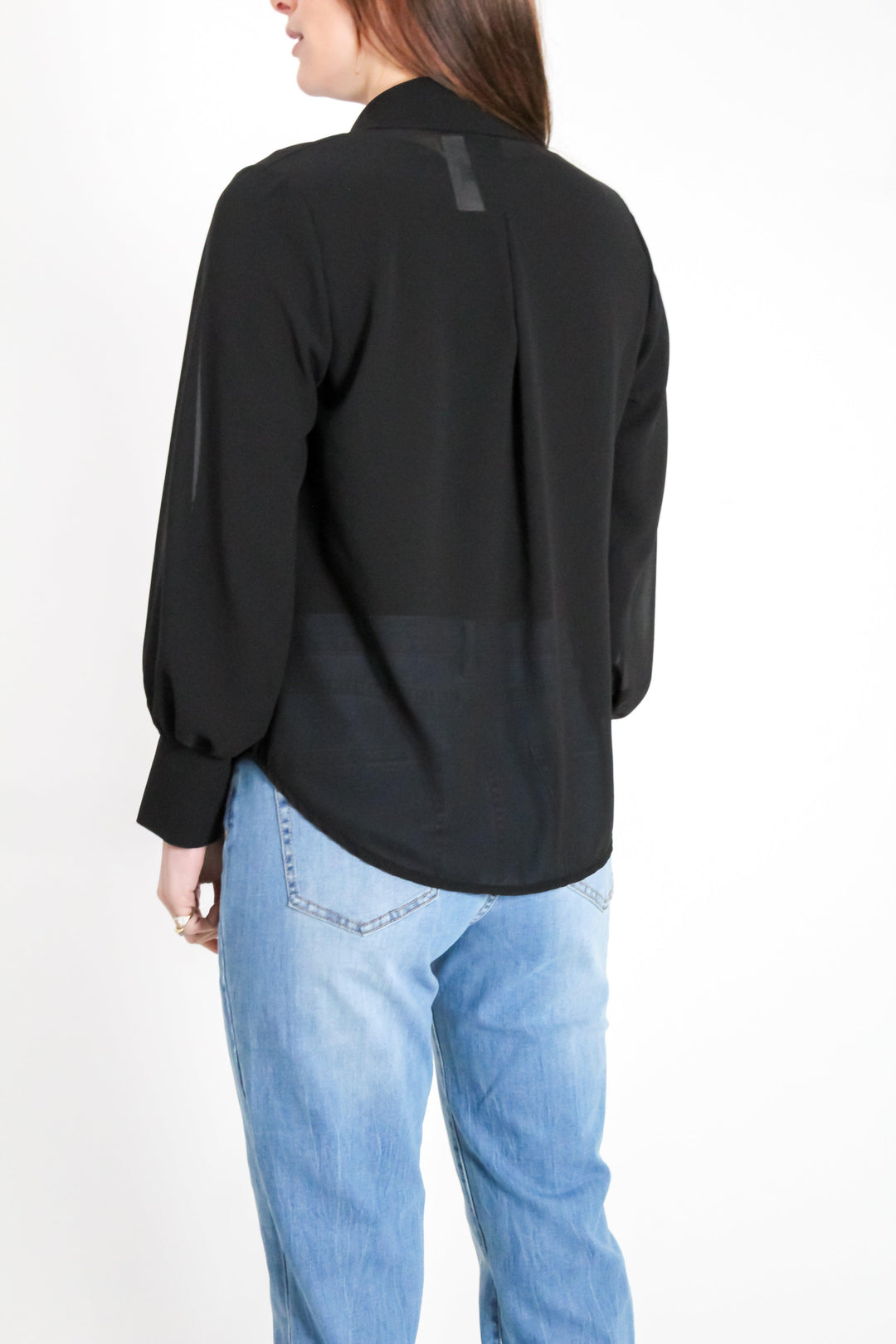 CAMICIA CON VOLANT