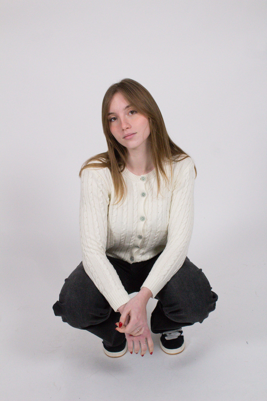 CARDIGAN TRECCIA