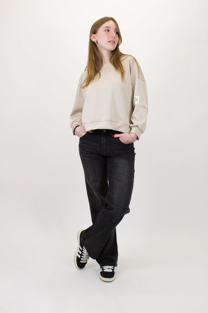 JEANS BLACK