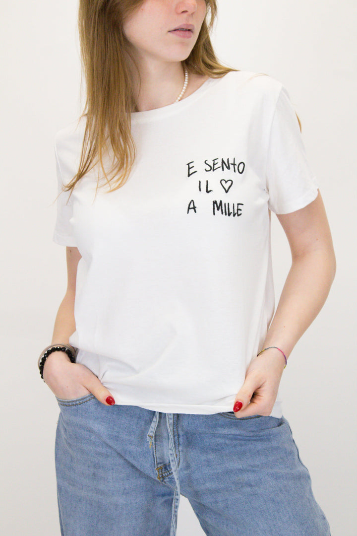 T-SHIRT SCRITTE