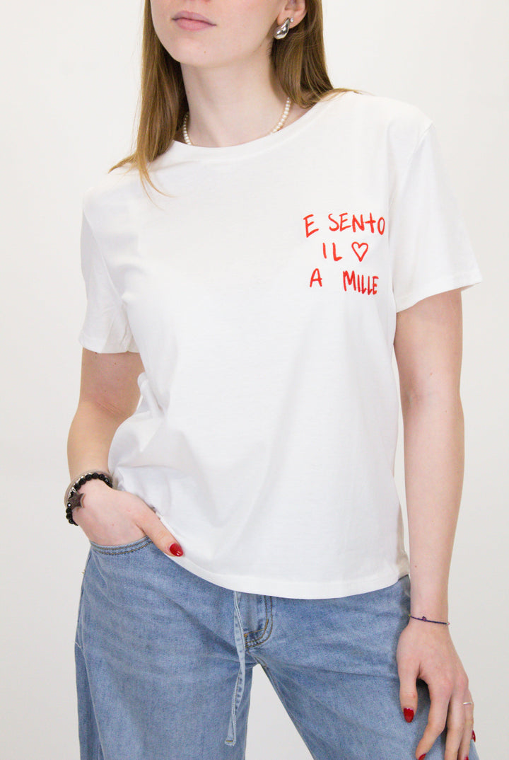T-SHIRT SCRITTE