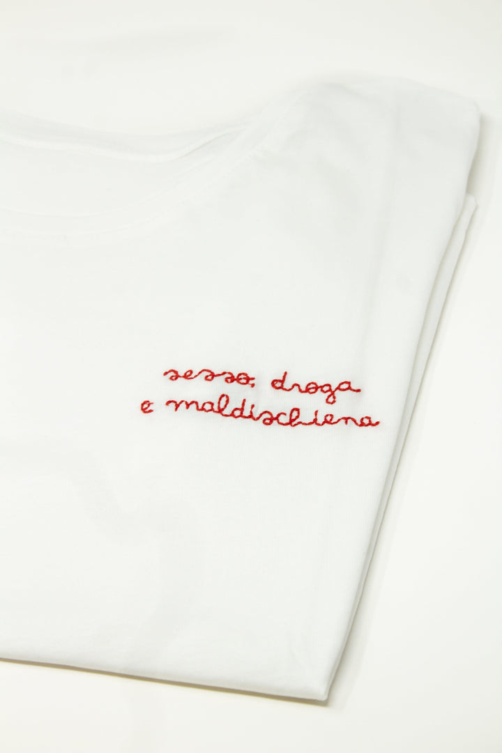T-SHIRT SCRITTE